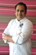 Chef Anand George Purple Poppadom
